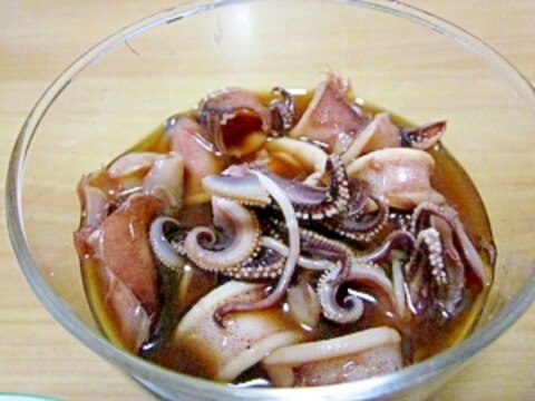 イカの煮物生姜風味♪